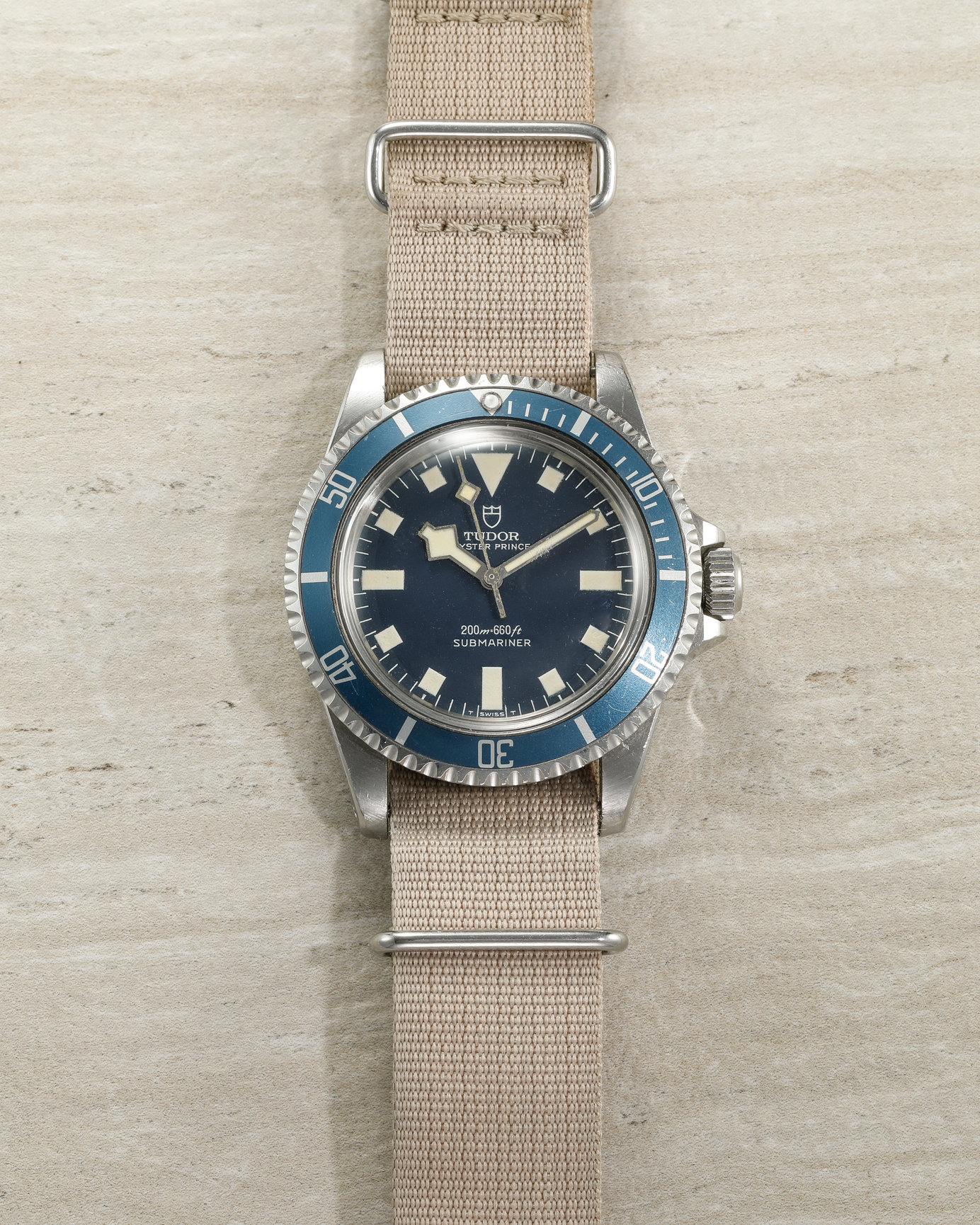 Tudor Submariner 94010 Blue MN81 - Roy & Sacha Davidoff SA