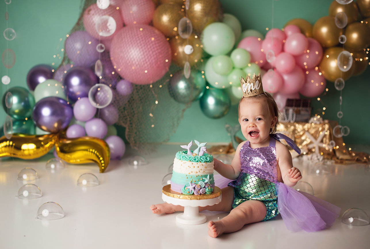 Austin Cake Smash Photographer Baby Nora's First Birthday, 46% OFF