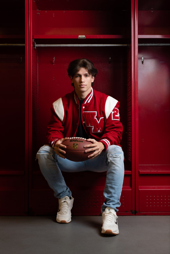 boys senior sports portraits