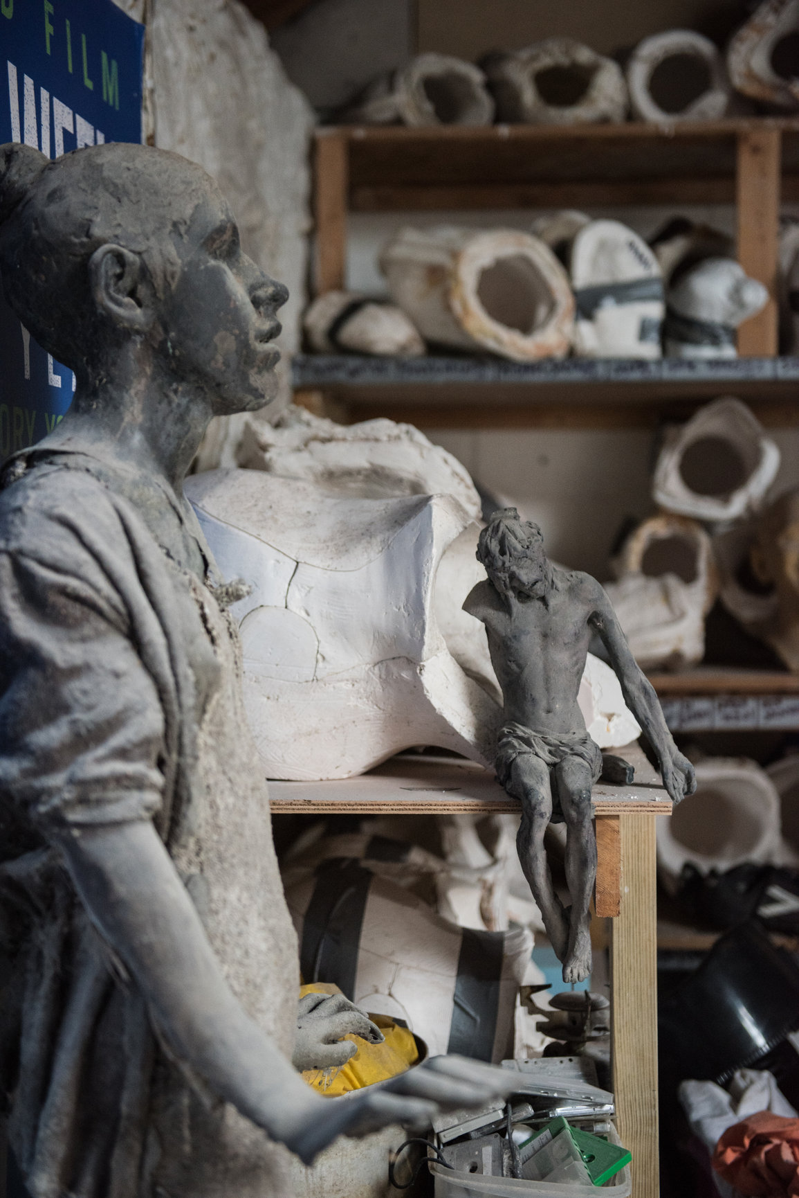 Mike Wade Wax Sculptor Katharine Davies Photography