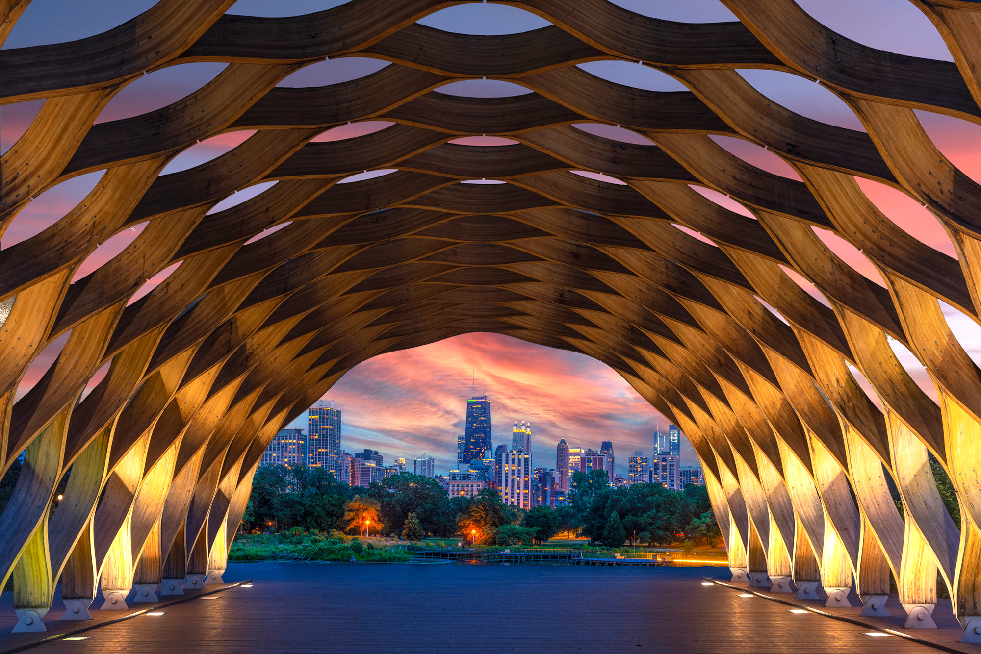 Chicago skyline - Jim Zuckerman photography & photo tours