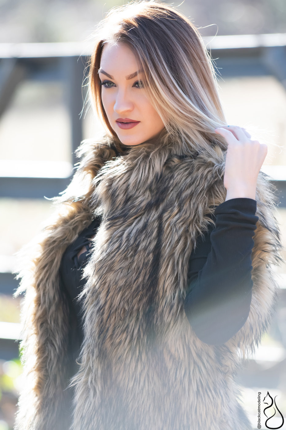 Home Black Cat Modeling Photography Studio