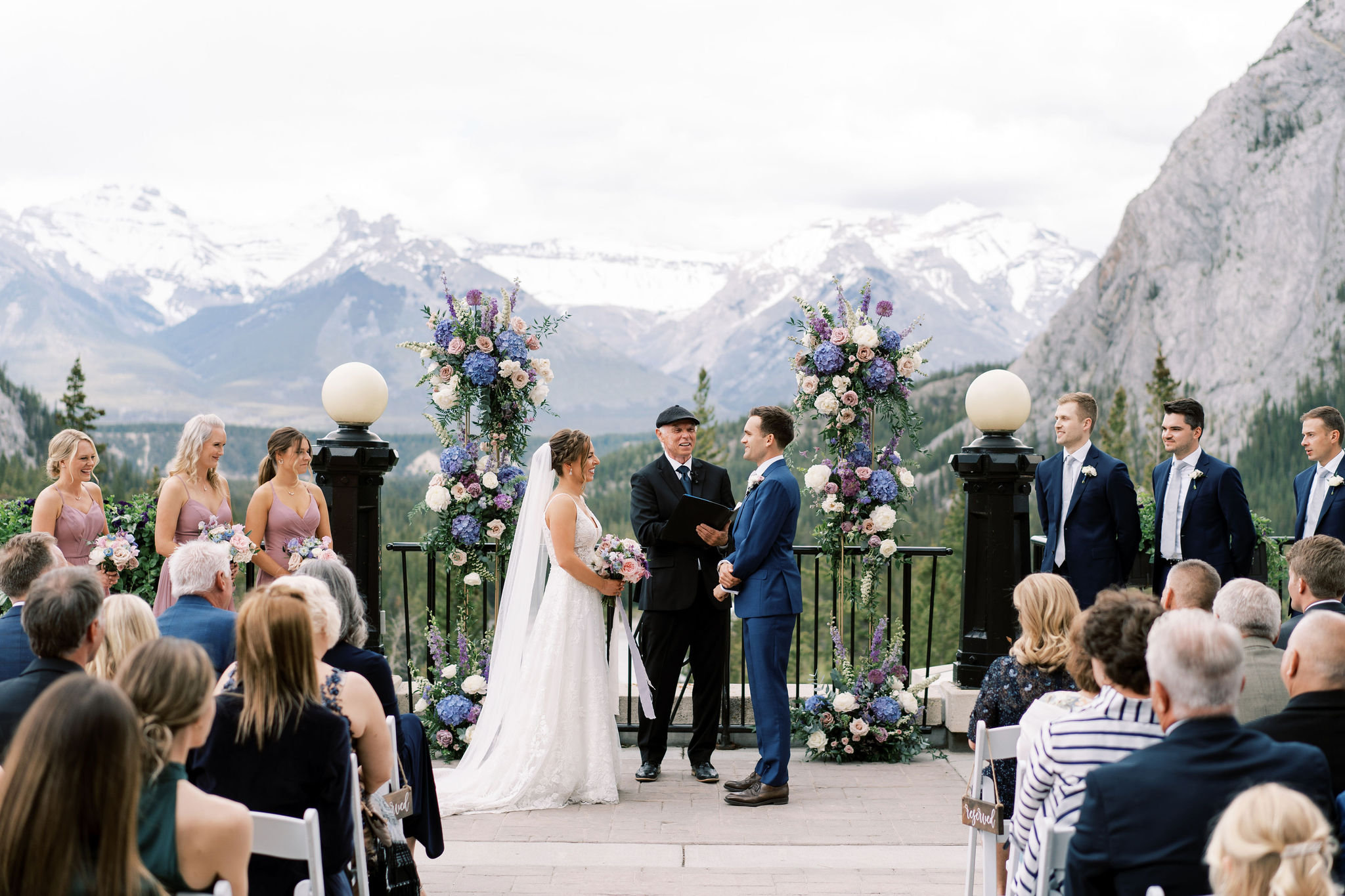 June Wedding at The Fairmont Banff Springs Hotel