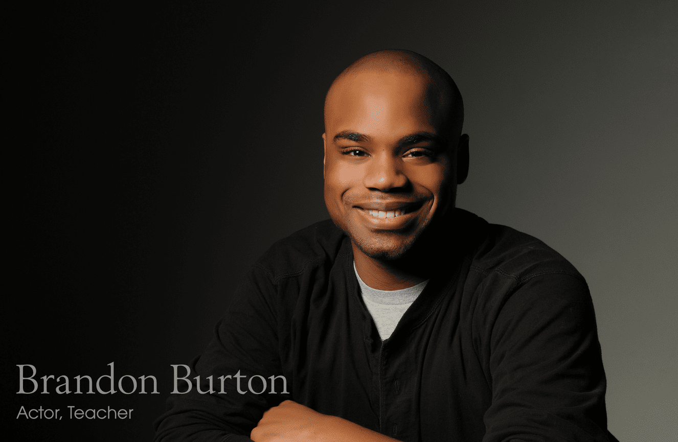 An man strikes a comfortable pose for his actor's bio photo.