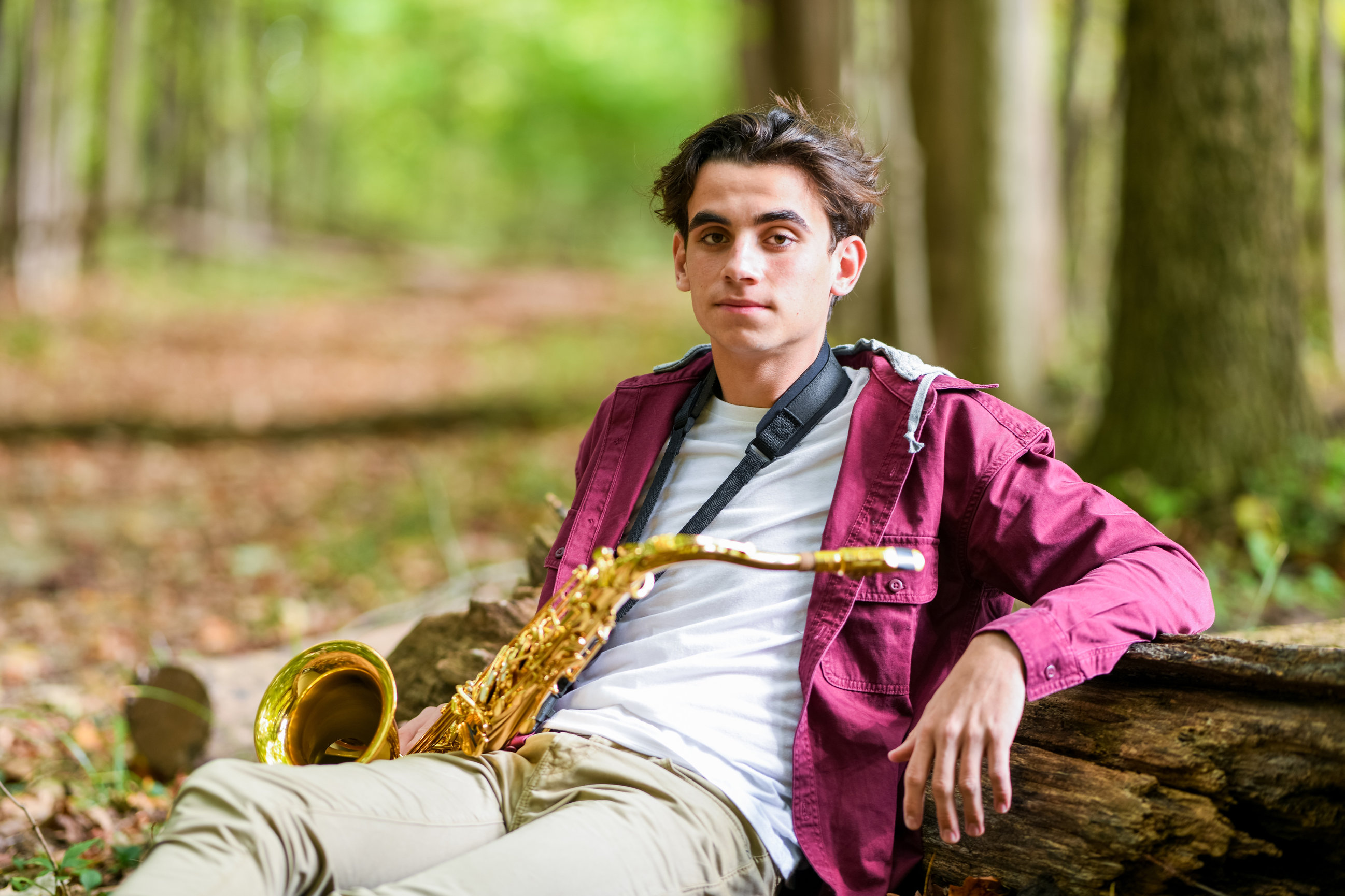 Outdoor Natural Aread shoot with Keegan