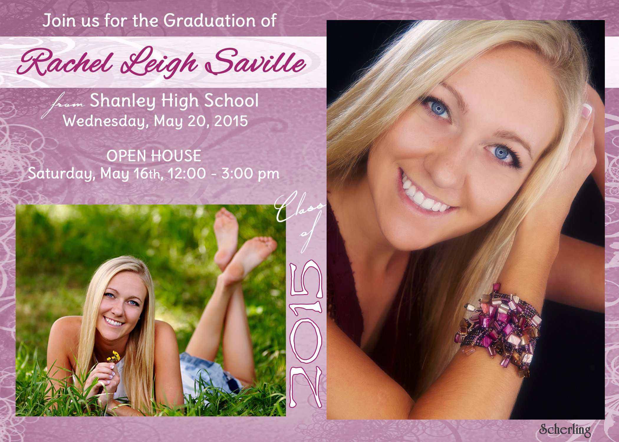 Senior Grad Cards - Scherling Photography