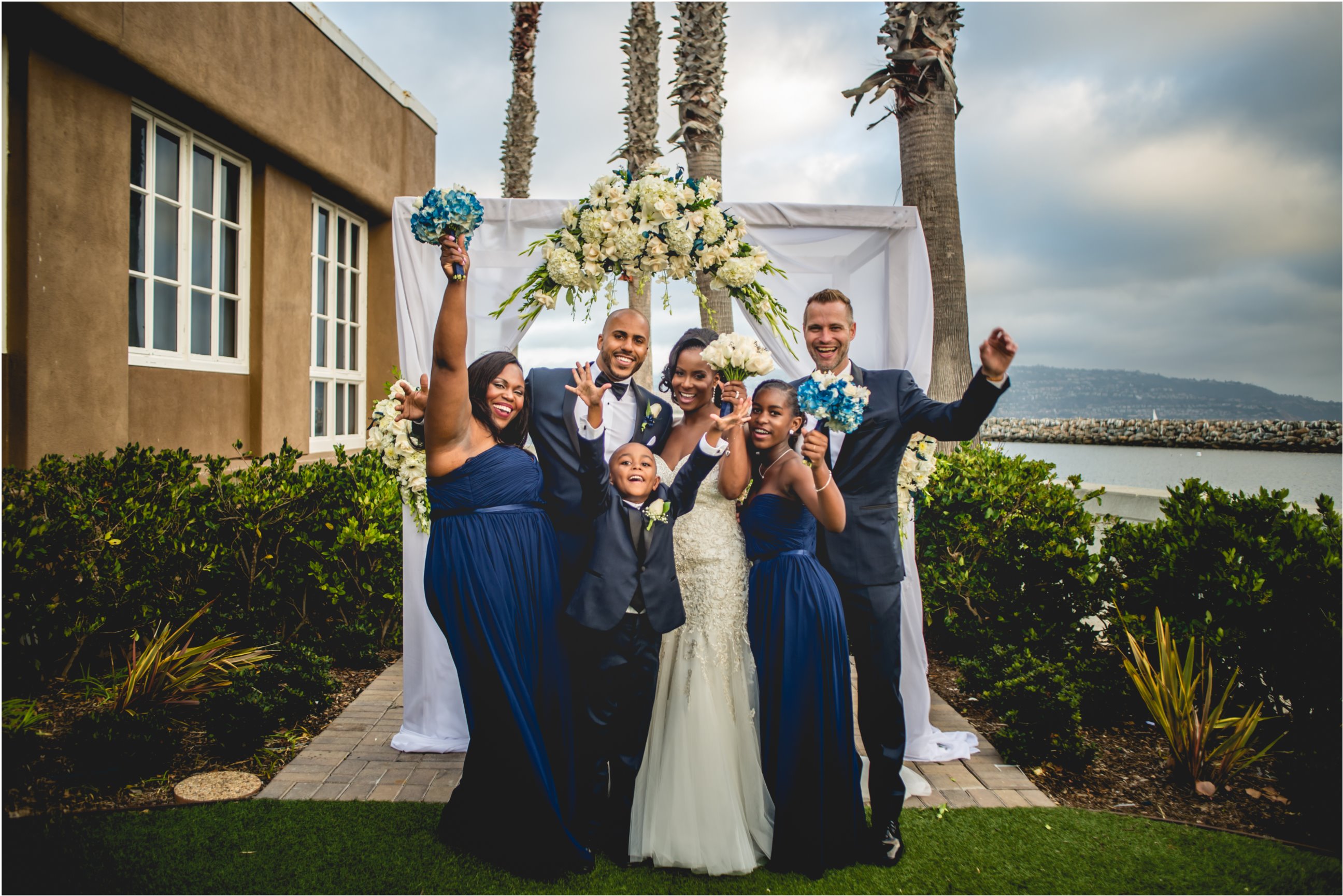 L.A. Wedding at Portofino Hotel in Redondo Beach - Ken Maurice Studios